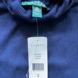 LRL Capri navy long sleeves.